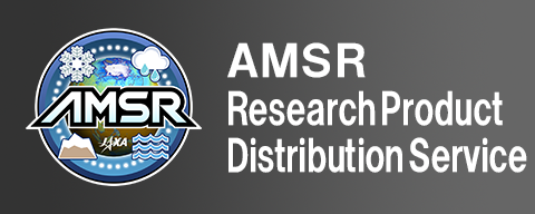 link to AMSR Research Product Distribution Service